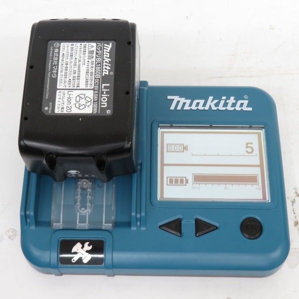 makita (マキタ) 18V 6.0Ah 充電式インパクトドライバ オーセンティックパープル ケース・充電器・バッテリ2個セット TD172DGXAP 中古美品