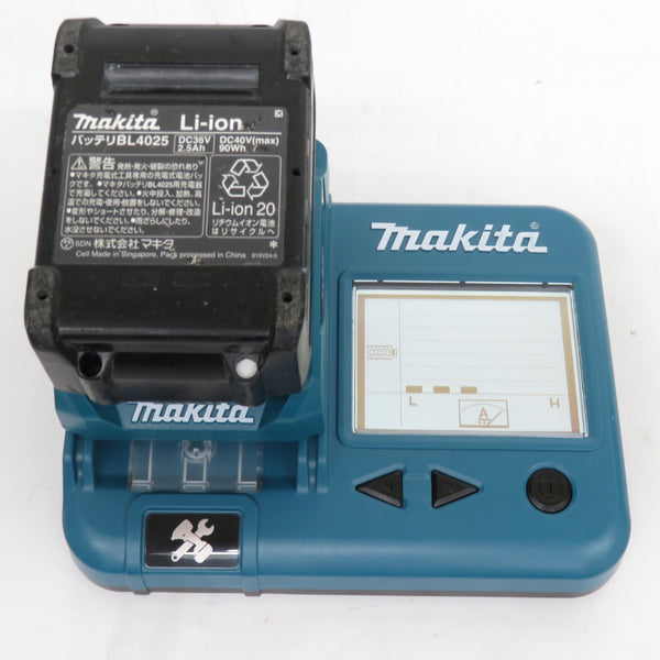 makita (マキタ) 40Vmax 2.5Ah Li-ionバッテリ 残量表示付 充電回数24回 BL4025 A-69923 中古