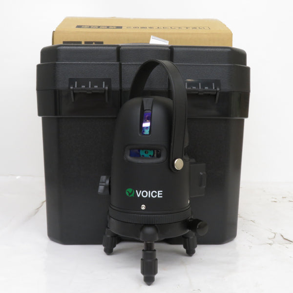 VOICE レーザー墨出器 グリーンレーザー フルライン 水平・大矩・鉛直