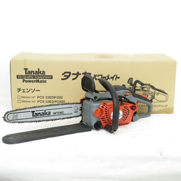 Tanaka タナカ 35cm エンジンチェンソー PowerMate 排気量33.2cm3 PCS33EDP(35) 中古
