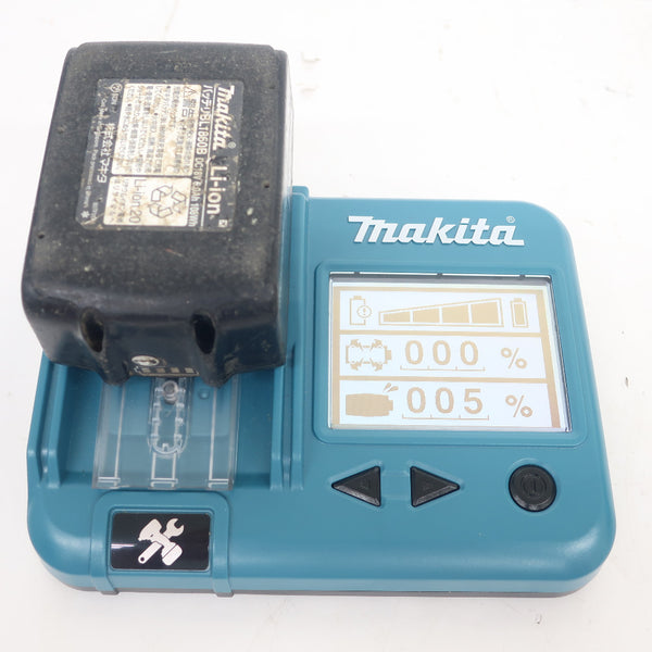 makita (マキタ) 18V 6.0Ah Li-ionバッテリ 残量表示付 雪マーク付 充電回数103回 BL1860B A-60464 中古