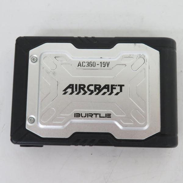 BURTLE (バートル) 19V 3.35Ah 空調ウェアエアークラフト用Li-ionバッテリ 充電器付 AC360 35.ブラック 中古