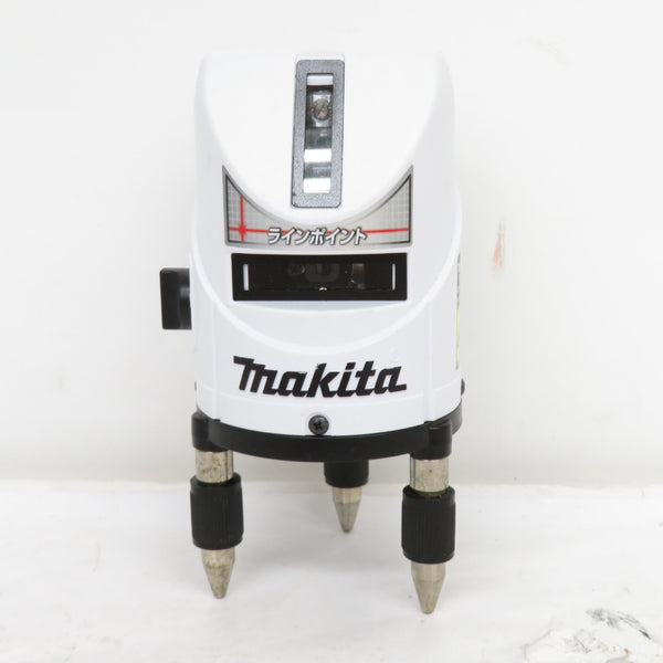 makita (マキタ) レーザー墨出器 赤色レーザー さげふり・ろく・ラインポイント ケース・受光器・三脚付 本体以外フクダ製 SK13P 中古