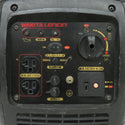 WAKITA ワキタ LONCIN 1.6kVA インバータ発電機 まれに過負荷ランプが点灯して電圧が出ない・スターターロープ消耗大 HPG1600i 中古 ジャンク品