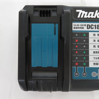 makita マキタ 14.4～18V 急速充電器 本体のみ DC18RF JPADC18RF 中古美品