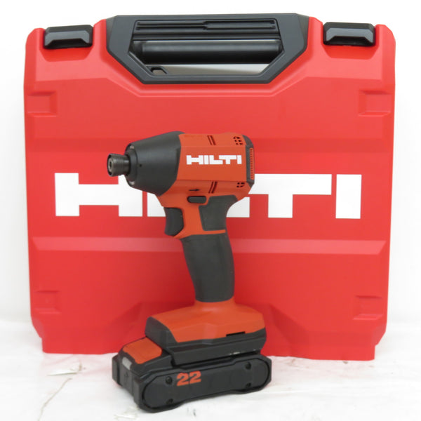 HILTI (ヒルティ) 21.6V 2.5Ah 充電式インパクトドライバ ケース・充電 
