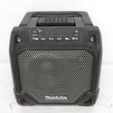 makita (マキタ) 10.8/14.4/18V対応 充電式スピーカ 黒 本体のみ ACアダプタ欠品 MR202 中古