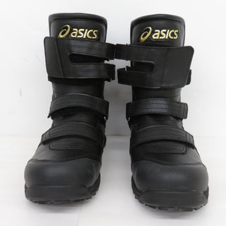 asics (アシックス) プロテクティブスニーカー 安全靴 ウィンジョブ CP401 JSAA A種認定 25.5cm ブラック×ゴールド 3E相当 FCP401-9094 未着用品