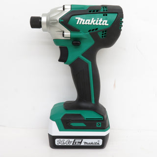 makita (マキタ) 14.4V 1.5Ah 充電式インパクトドライバ DIY向け ケース・充電器・バッテリ2個セット MTD001DSX 中古美品