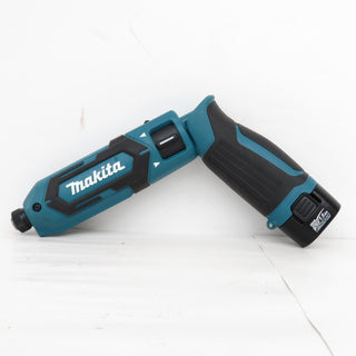 makita (マキタ) 7.2V 1.5Ah 充電式ペンインパクトドライバ 青 ケース・充電器・バッテリ1個セット TD022D 中古美品