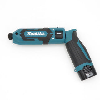 makita (マキタ) 7.2V 1.5Ah 充電式ペンインパクトドライバ 青 ケース・充電器・バッテリ2個セット TD022DSHX 中古美品