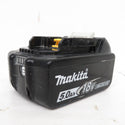 makita (マキタ) 18V 5.0Ah Li-ionバッテリ 残量表示付 充電回数88回 BL1850B A-59900 中古