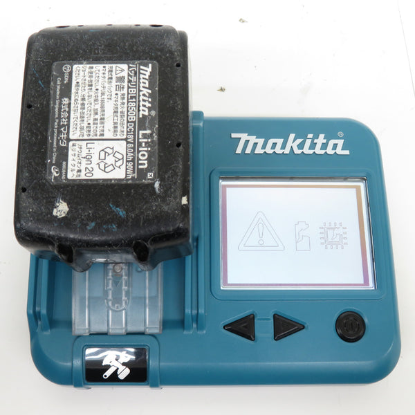 makita (マキタ) 18V 5.0Ah Li-ionバッテリ 残量表示付 充電回数88回 BL1850B A-59900 中古