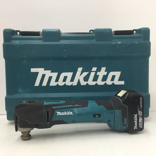 makita (マキタ) 18V 6.0Ah 充電式マルチツール ケース・充電器・バッテリ1個セット 先端工具欠品 TM51DRG 中古
