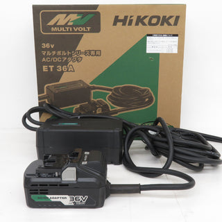 HiKOKI ハイコーキ 100V マルチボルト蓄電池36V対応 AC/DCアダプタ ET36A 5119-9645 中古美品