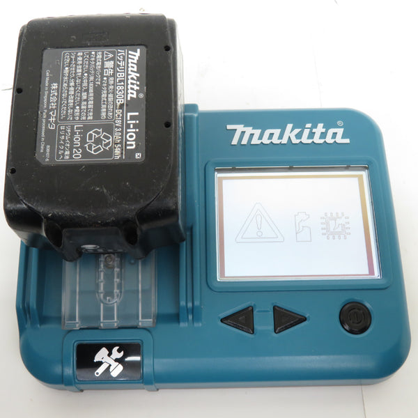 makita (マキタ) 18V 3.0Ah Li-ionバッテリ 残量表示付 充電回数22回