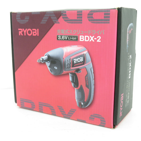 RYOBI KYOCERA 京セラ 3.6V 充電式スクリュードライバ DIY向け 充電器付 BDX-2 中古美品