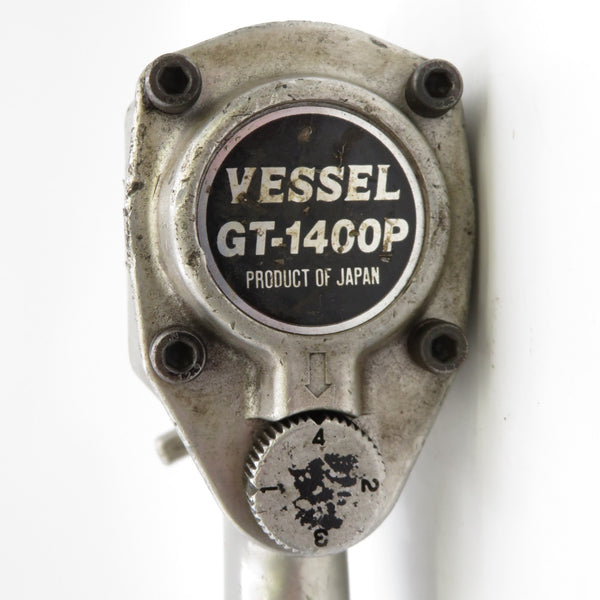 VESSEL (ベッセル) 12.7mm エアインパクトレンチ 最大トルク294.1N・m 動作時異音あり GT-1400P 中古