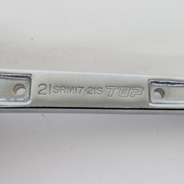 TOP (トップ工業) ステンレスラチェットレンチ ショートタイプ 12角 17×21mm SRM17-21S 中古美品