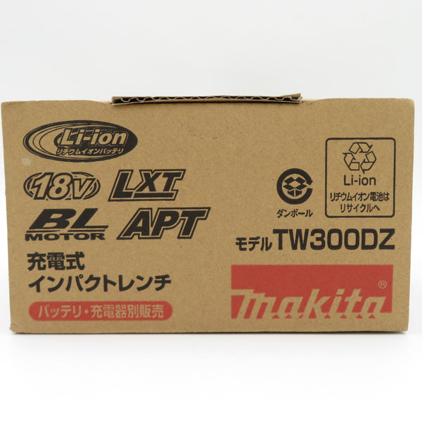 makita (マキタ) 18V対応 12.7mm 充電式インパクトレンチ 本体のみ TW300DZ 未使用品