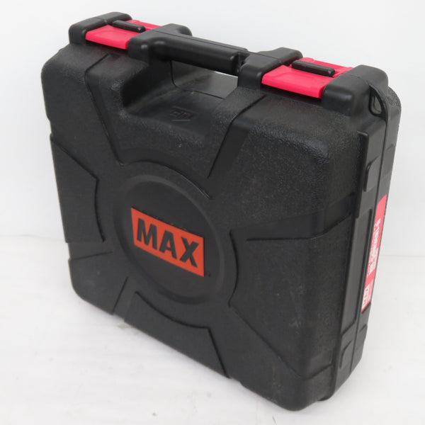 MAX (マックス) 50mm 釘打機 高圧コイルネイラ エアロスター マイスターレッド ケース付 HN-50N3(D)-R 中古