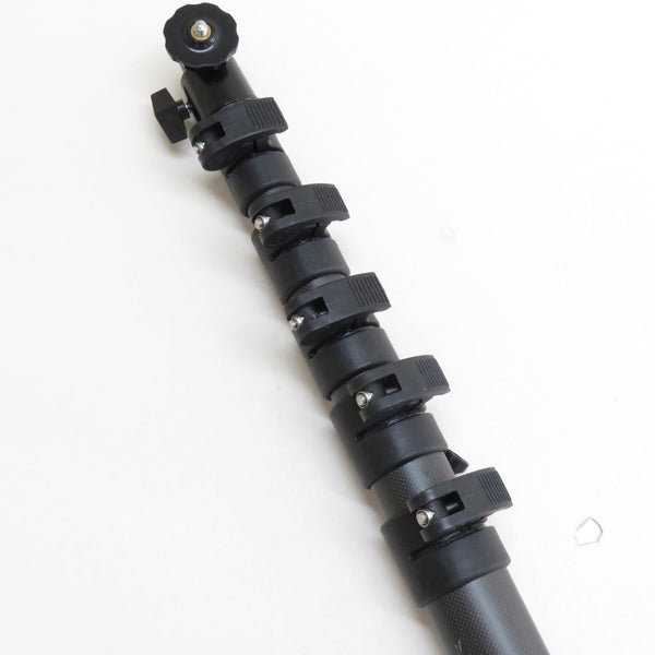 LUMICA (ルミカ) Bi Rod 超ロング一脚 最長7.5m カーボン製 ロッドのみ 高所撮影・高所点検 ハードケース付 6C-7500 ...