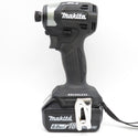 makita (マキタ) 18V 6.0Ah 充電式インパクトドライバ 黒 ケース・充電器・バッテリ2個セット TD173DRGXB 中古美品