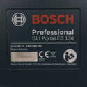 BOSCH (ボッシュ) 14.4V/18V対応 ツールボックス型コードレスLEDライト GLI PortaLED 136 明るさ最大1700ルクス 本体のみ 中古