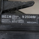 日立工機 HiKOKI ハイコーキ 4×25mm 高圧タッカ エアタッカ エアダスタ機能付 ケース付 N2504HM 中古