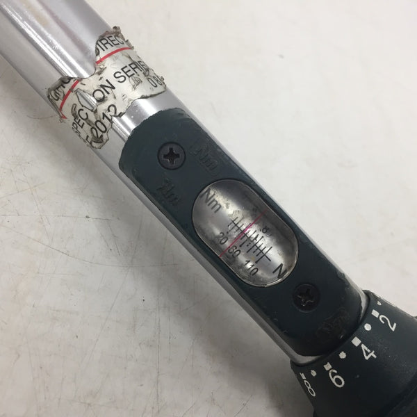 SIGNET (シグネット) 3/8” プリセット型トルクレンチ 20～110N・m 72111 中古