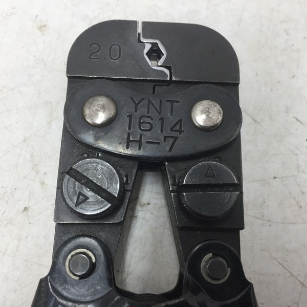 日本圧着端子製造 JST 圧着工具 絶縁被覆付端子・接続子用 適用端子呼び2 YNT-1614 中古