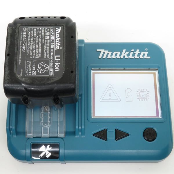 makita (マキタ) 14.4V 4.0Ah Li-ionバッテリ 残量表示なし 充電回数34回 BL1440 A-56574 中古