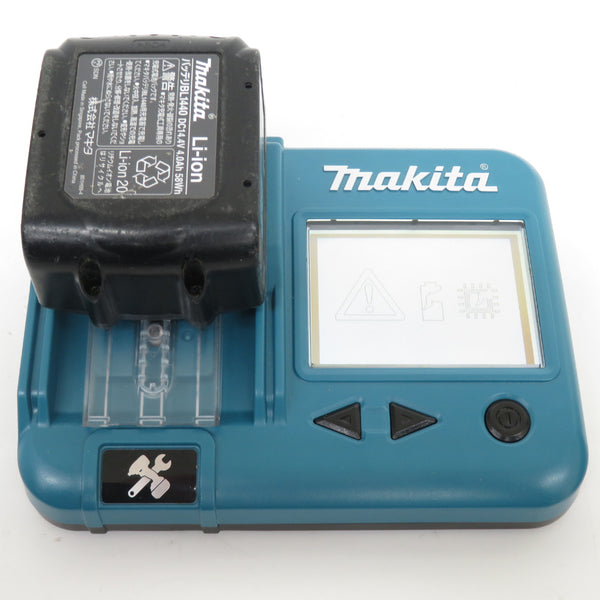 makita (マキタ) 14.4V 4.0Ah Li-ionバッテリ 残量表示なし 充電回数34回 BL1440 A-56574 中古