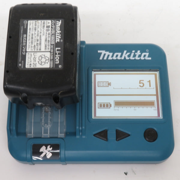 makita (マキタ) 18V 6.0Ah 100mm 充電式ディスクグラインダ パドルスイッチタイプ ケース・充電器・バッテリ2個セット GA408DRGX 中古