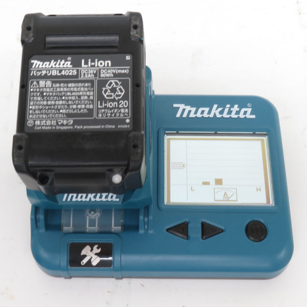 makita マキタ 40Vmax 2.5Ah Li-ionバッテリ 残量表示付 充電回数49回 BL4025 A-69923 中古