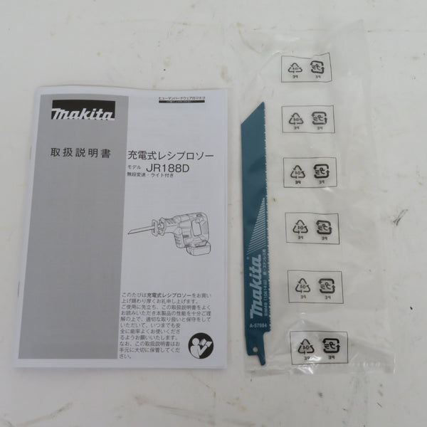 makita (マキタ) 18V対応 充電式レシプロソー 本体のみ JR188DZ 未使用品
