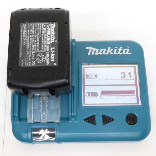 makita (マキタ) 18V 6.0Ah 125mm 充電式マルノコ 黒 ケース・充電器・バッテリ1個セット HS471DGSB 中古美品
