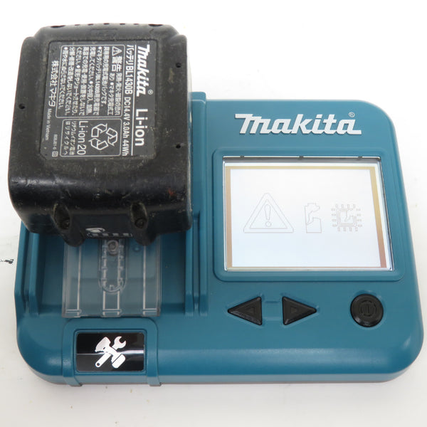 makita (マキタ) 14.4V 3.0Ah Li-ionバッテリ 残量表示付 充電回数96回 BL1430B A-60698 中古