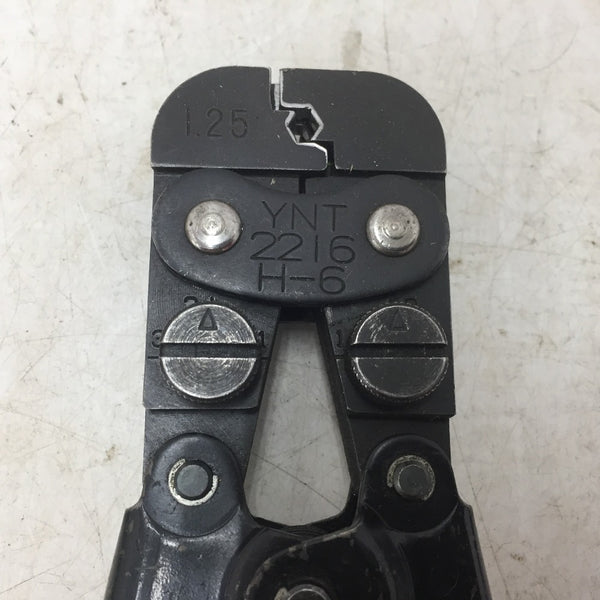 日本圧着端子製造 JST 圧着工具 絶縁端子・接続端子用 適用端子呼び1.25 YNT-2216 中古
