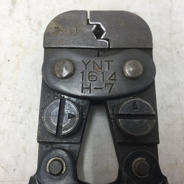 日本圧着端子製造 JST 圧着工具 絶縁被覆付端子・接続子用 適用端子呼び2 YNT-1614 中古
