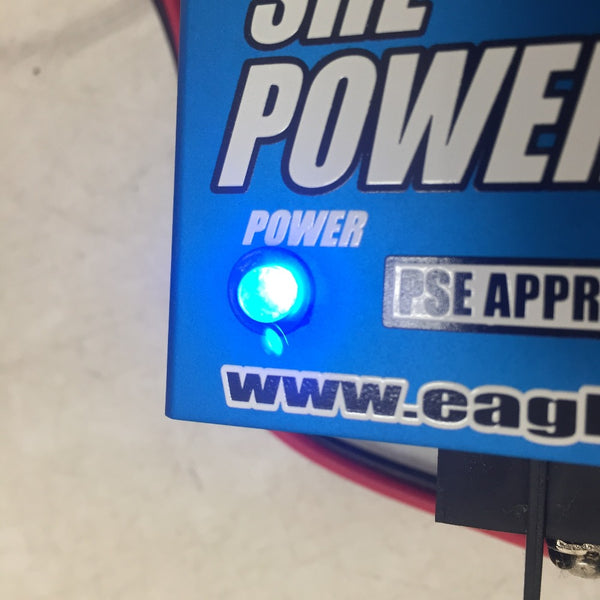 イーグル模型 EA Racing 電源ユニット SHE POWER SUPPLY 14A MAX17A 通電確認のみ #2834 中古美品 ジャンク品