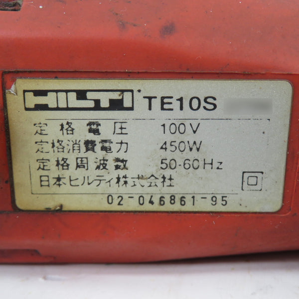 HILTI (ヒルティ) 100V ハンマドリル SDSプラス ケース付 TE10S 中古