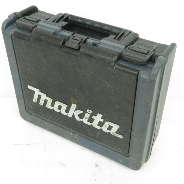 makita マキタ 14.4V 3.0Ah 充電式インパクトドライバ 黒 型番不明 ケース・充電器・バッテリ1個セット コントロールパネル破損 軸ブレあり 中古