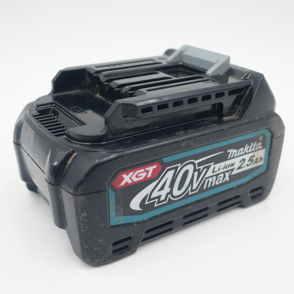 makita (マキタ) 40Vmax 2.5Ah Li-ionバッテリ 残量表示付 充電回数16回 BL4025 A-69923 中古