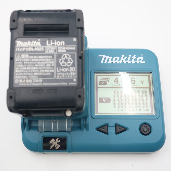 makita (マキタ) 40Vmax 2.5Ah Li-ionバッテリ 残量表示付 充電回数16回 BL4025 A-69923 中古