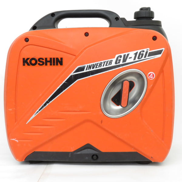 KOSHIN 工進 1.6kVA インバータ発電機 ガソリンエンジン オイルプラグメンテナンスカバー欠品 GV-16i-AAA-4 中古