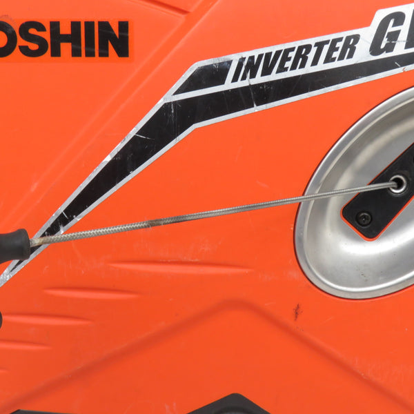 KOSHIN 工進 1.6kVA インバータ発電機 ガソリンエンジン オイルプラグメンテナンスカバー欠品 GV-16i-AAA-4 中古