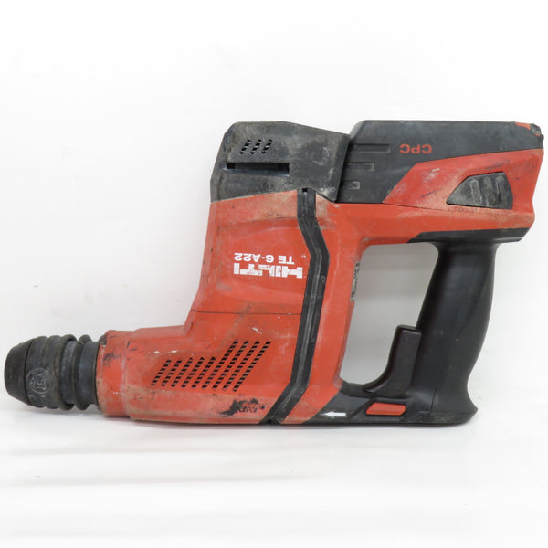 HILTI (ヒルティ) 21.6V 5.2Ah 充電式ロータリーハンマードリル SDSプラス ケース・充電器・バッテリ2個セット TE6-A22 中古