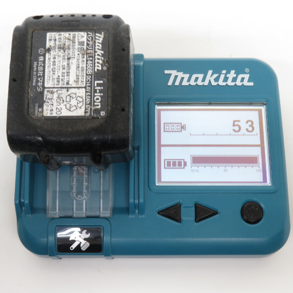 makita マキタ 14.4V 6.0Ah Li-ionバッテリ 残量表示付 雪マーク付 充電回数53回 BL1460B A-60660 中古