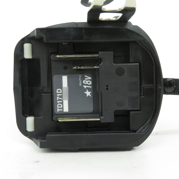 makita マキタ 18V 6.0Ah 充電式インパクトドライバ 黒 ケース・充電器・バッテリ2個セット TD171DRGXB 中古美品